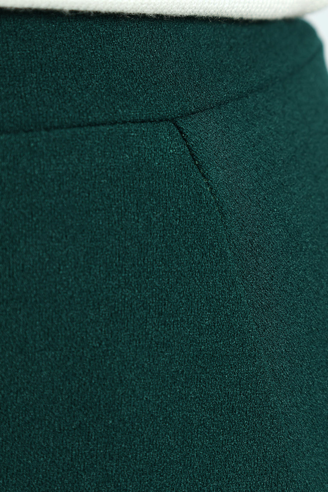 Basic Career Skirt - Emerald