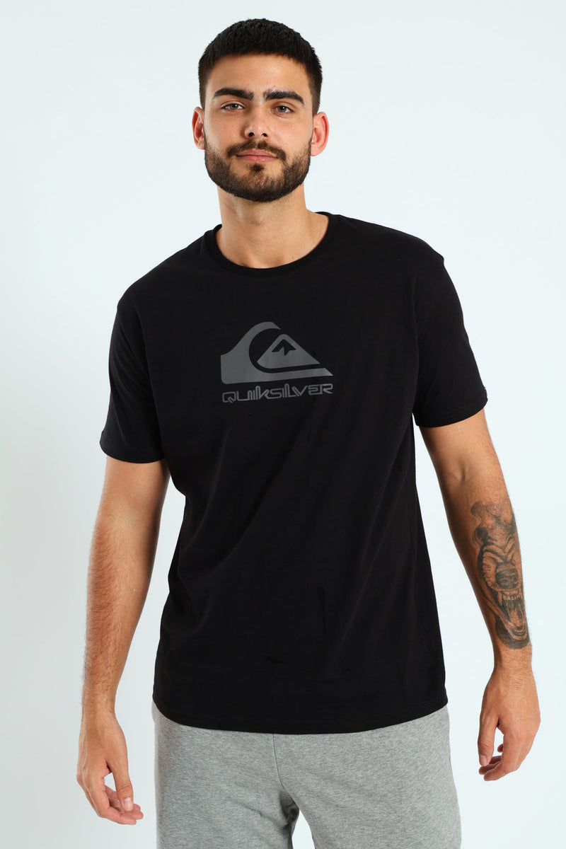 Corp Logo Tee - Black