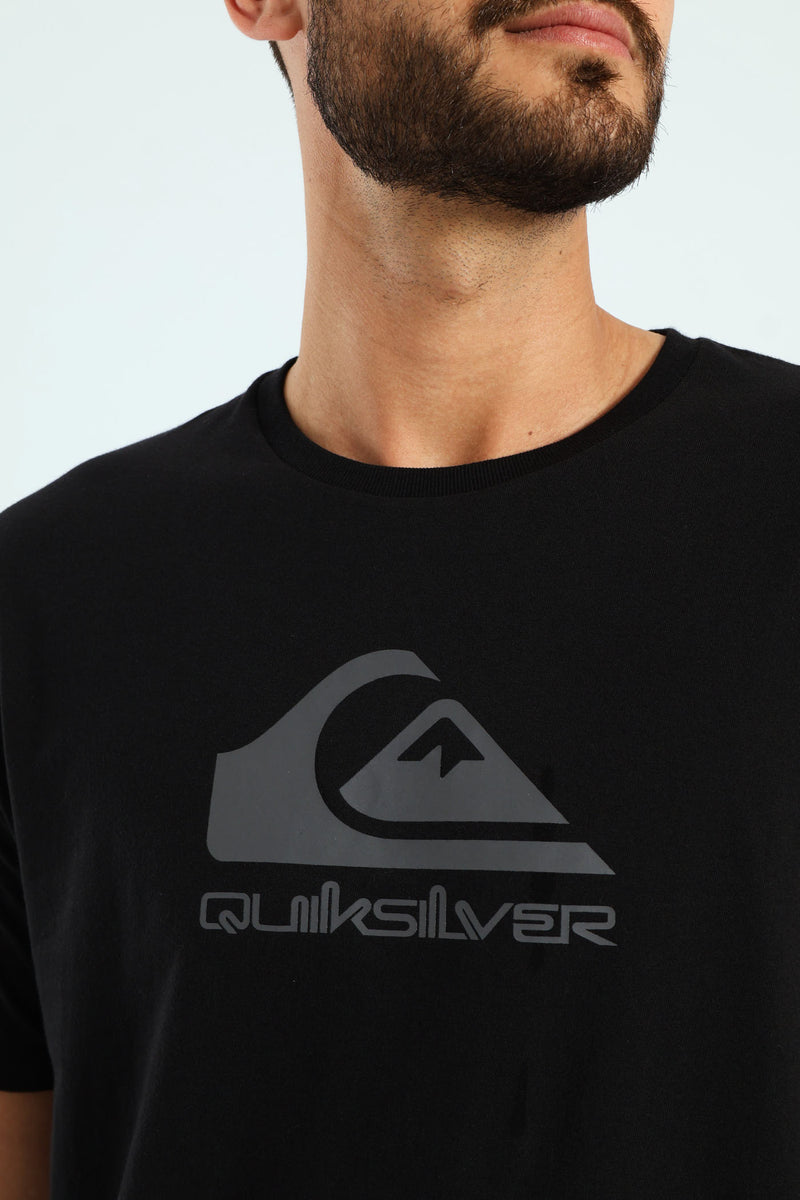 Corp Logo Tee - Black