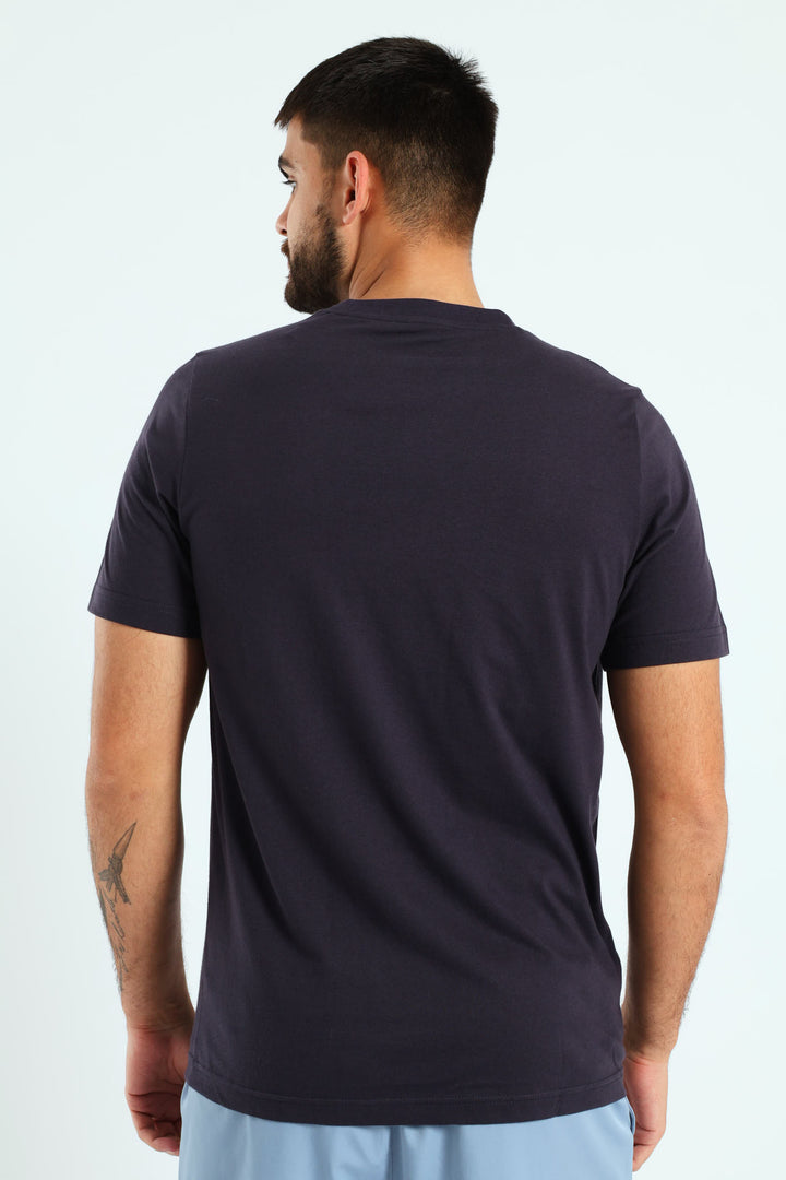 Varsity Graphic Tee - Navy