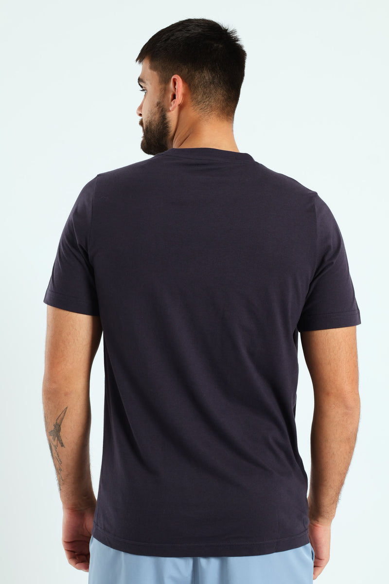 Varsity Graphic Tee - Navy