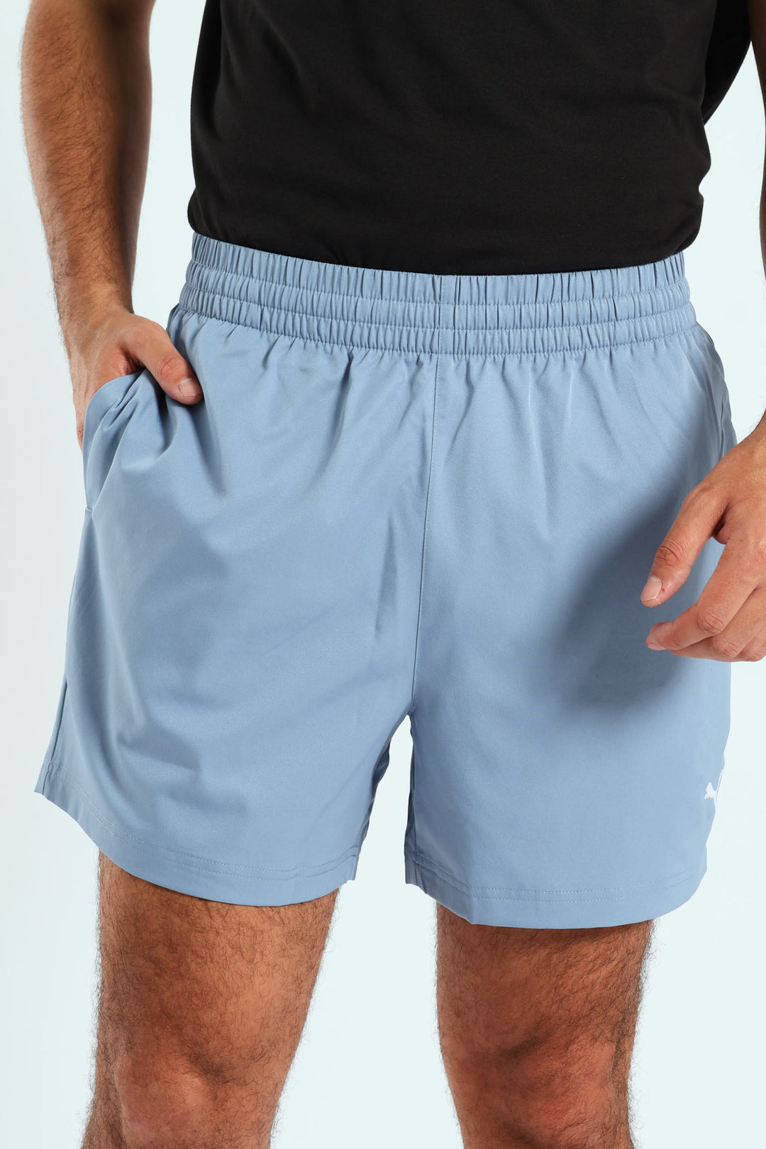 Essential 5" Woven Shorts - Smokey Blue