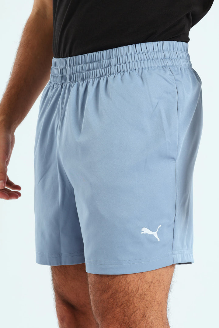 Essential 5" Woven Shorts - Smokey Blue