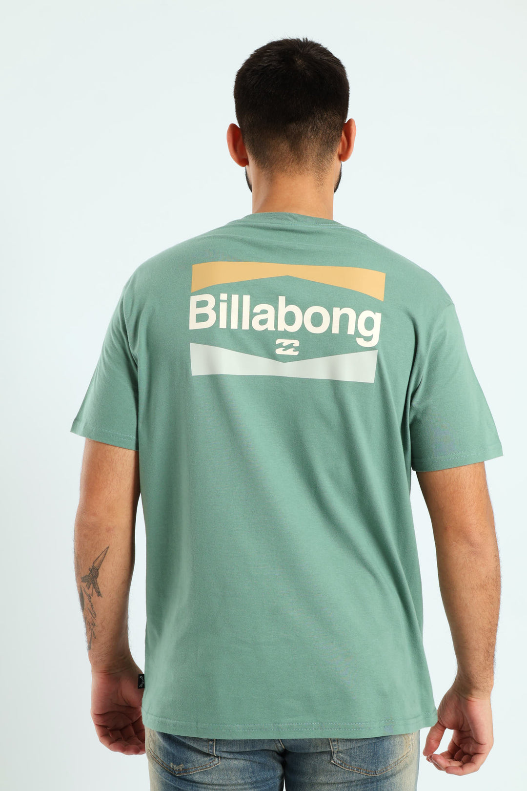 Walled Short Sleeve Tee - Green