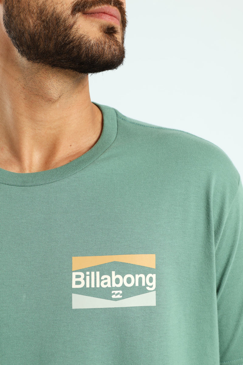 Walled Short Sleeve Tee - Green