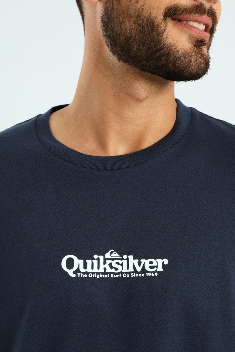 Fineline Tee - Navy