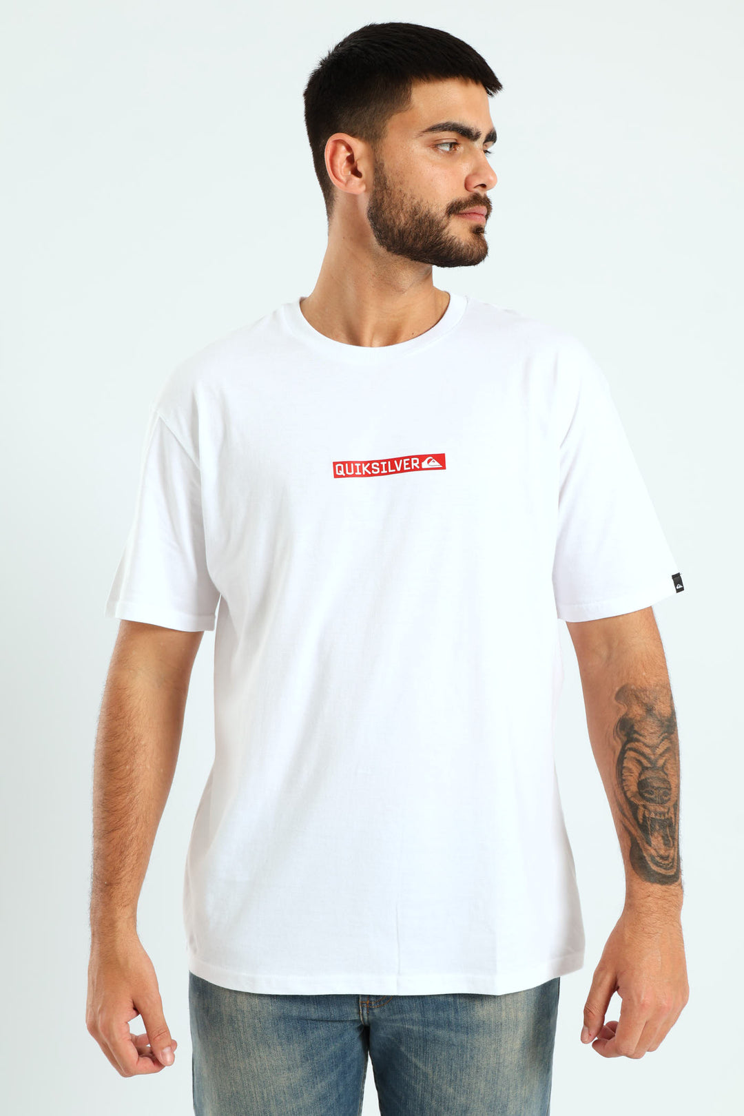 Mens Dna Clicker Tee White – Edgars