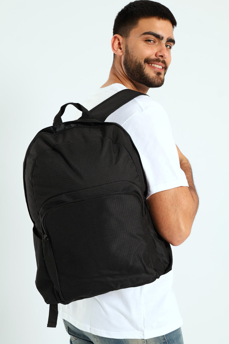 Ripstop Backpack - Black