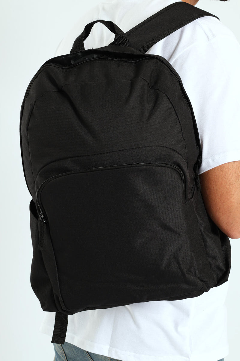 Ripstop Backpack - Black