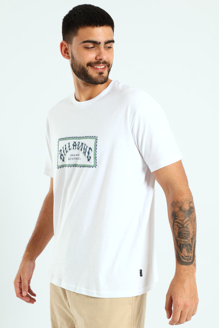Arch Frame Tee - White