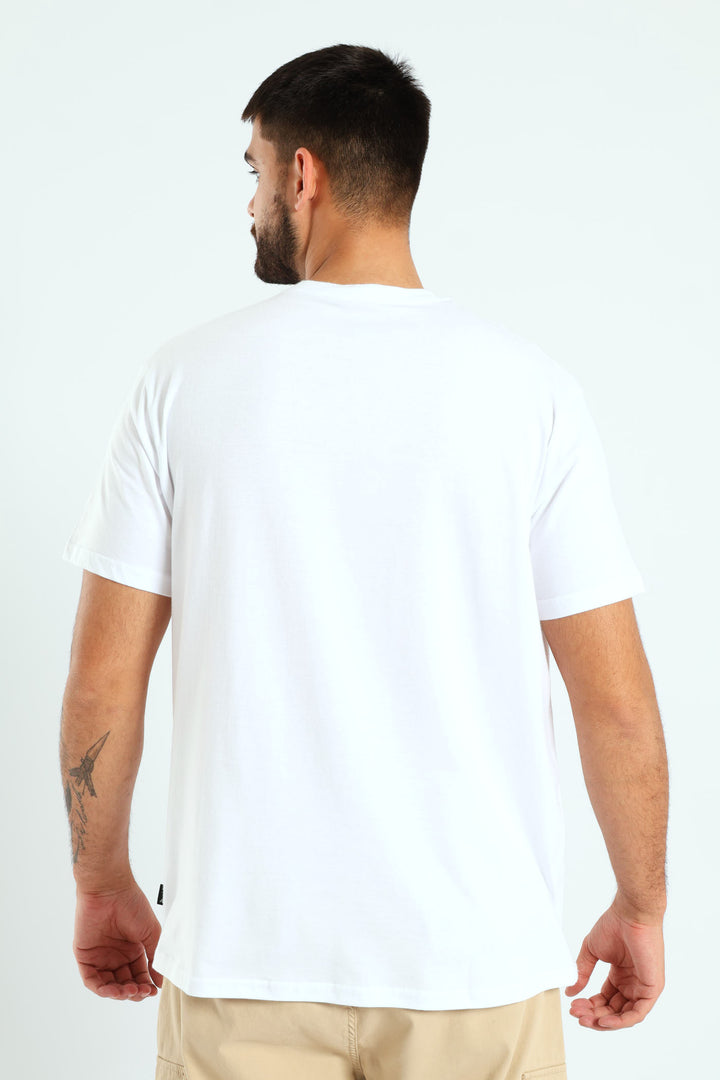 Arch Frame Tee - White