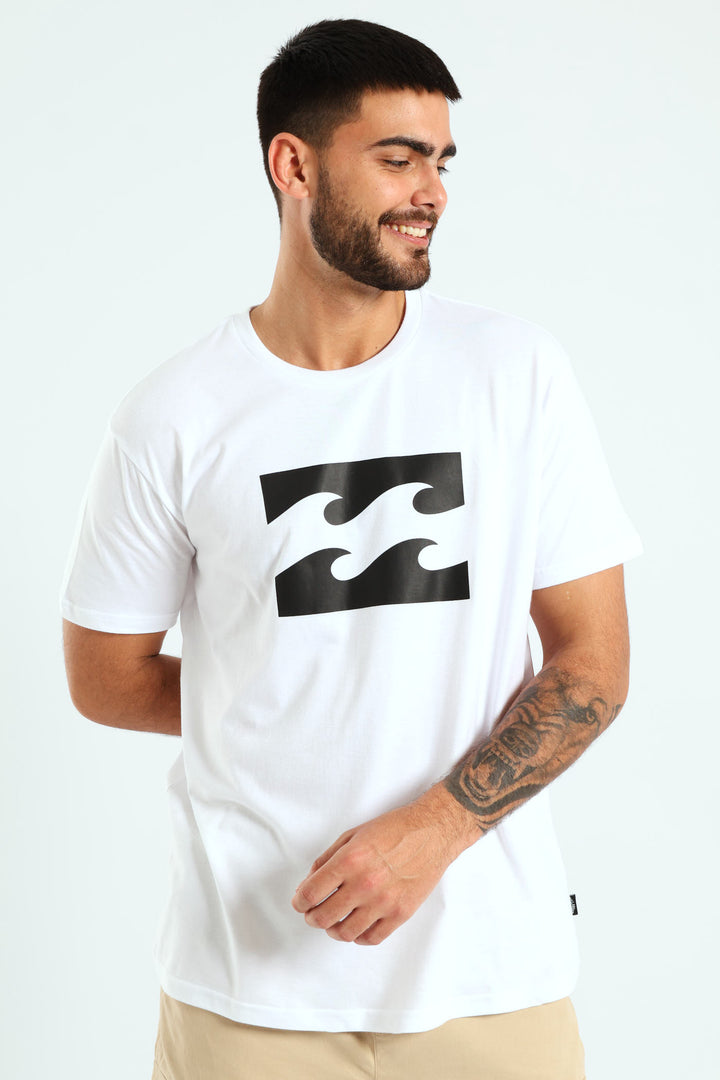 Team Wave Tee - White