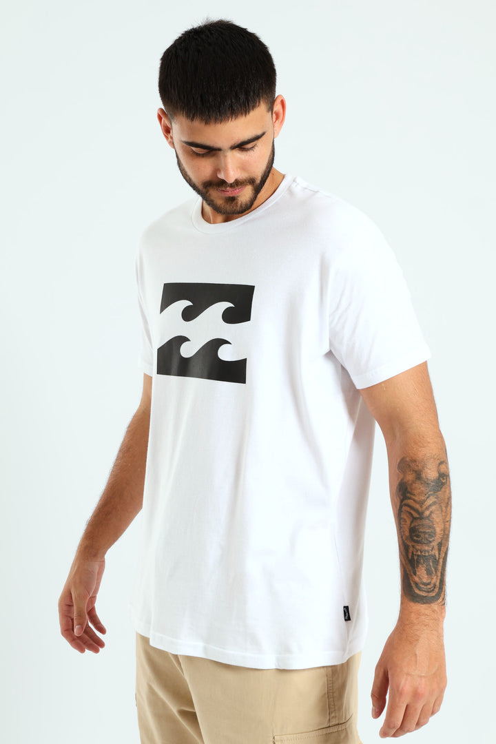 Team Wave Tee - White