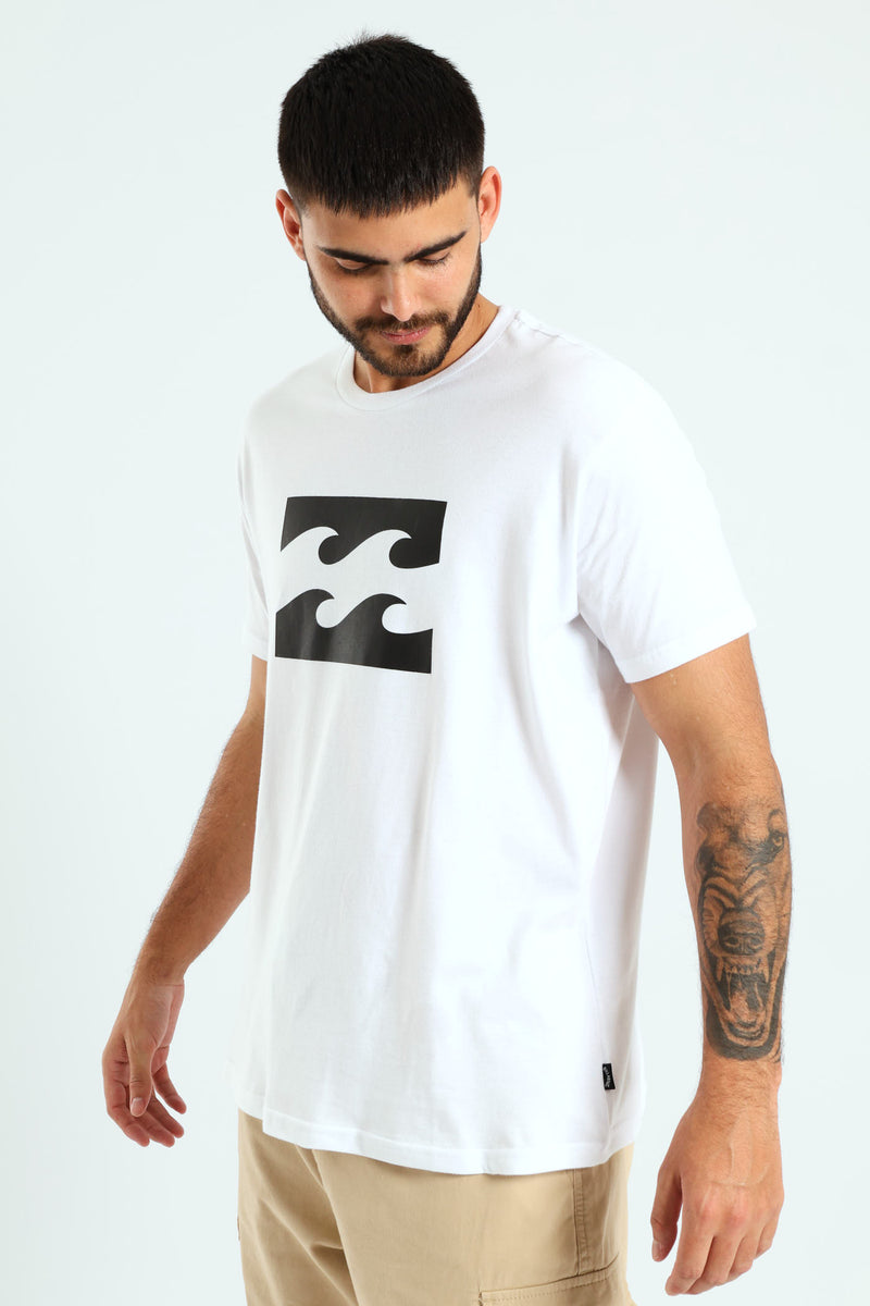 Team Wave Tee - White