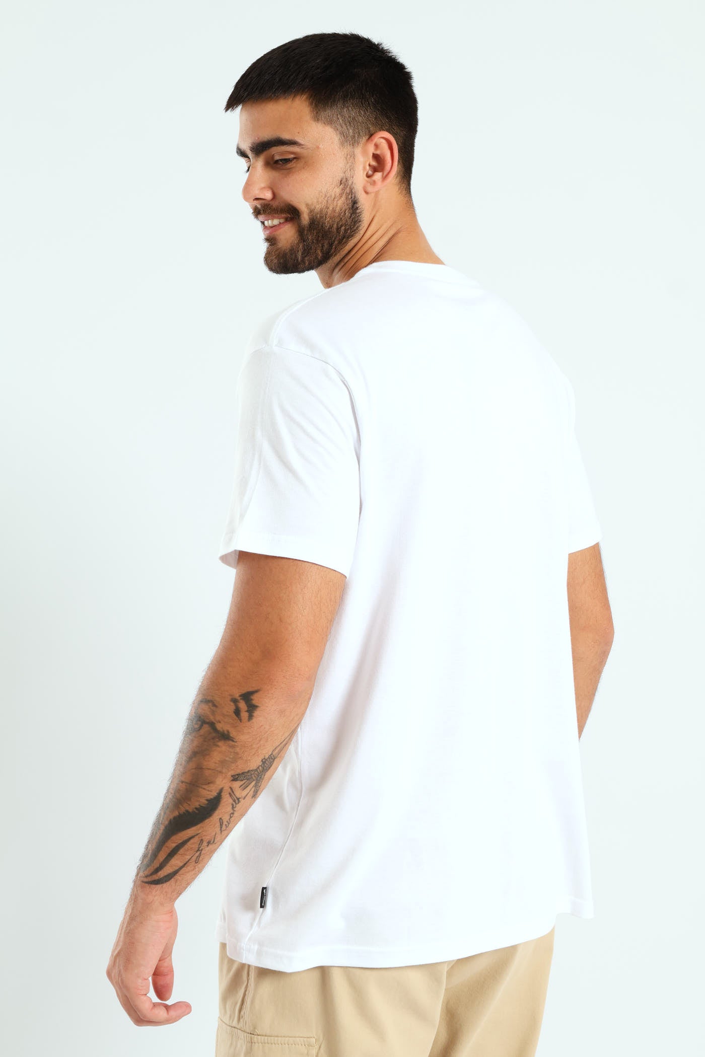 Mens Team Wave Tee - White – Edgars
