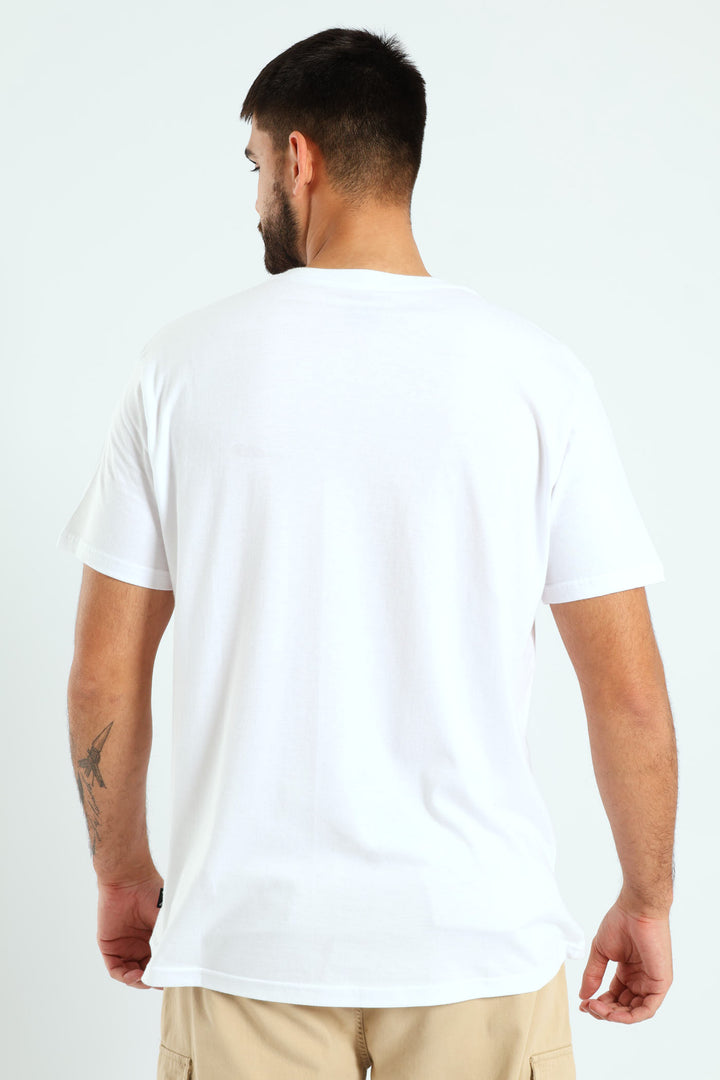 Team Wave Tee - White