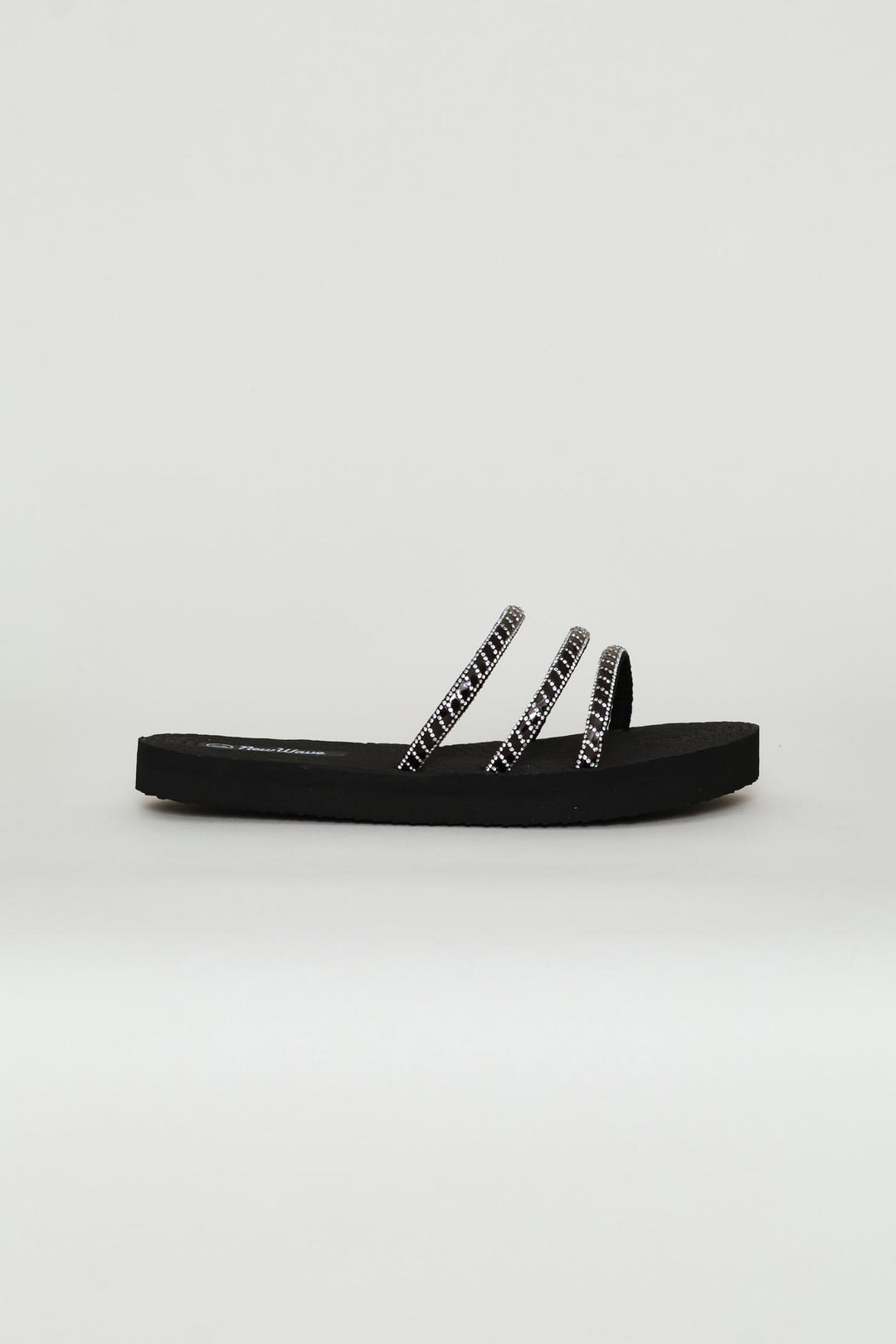 Girls Eva Strappy Sandal - Black