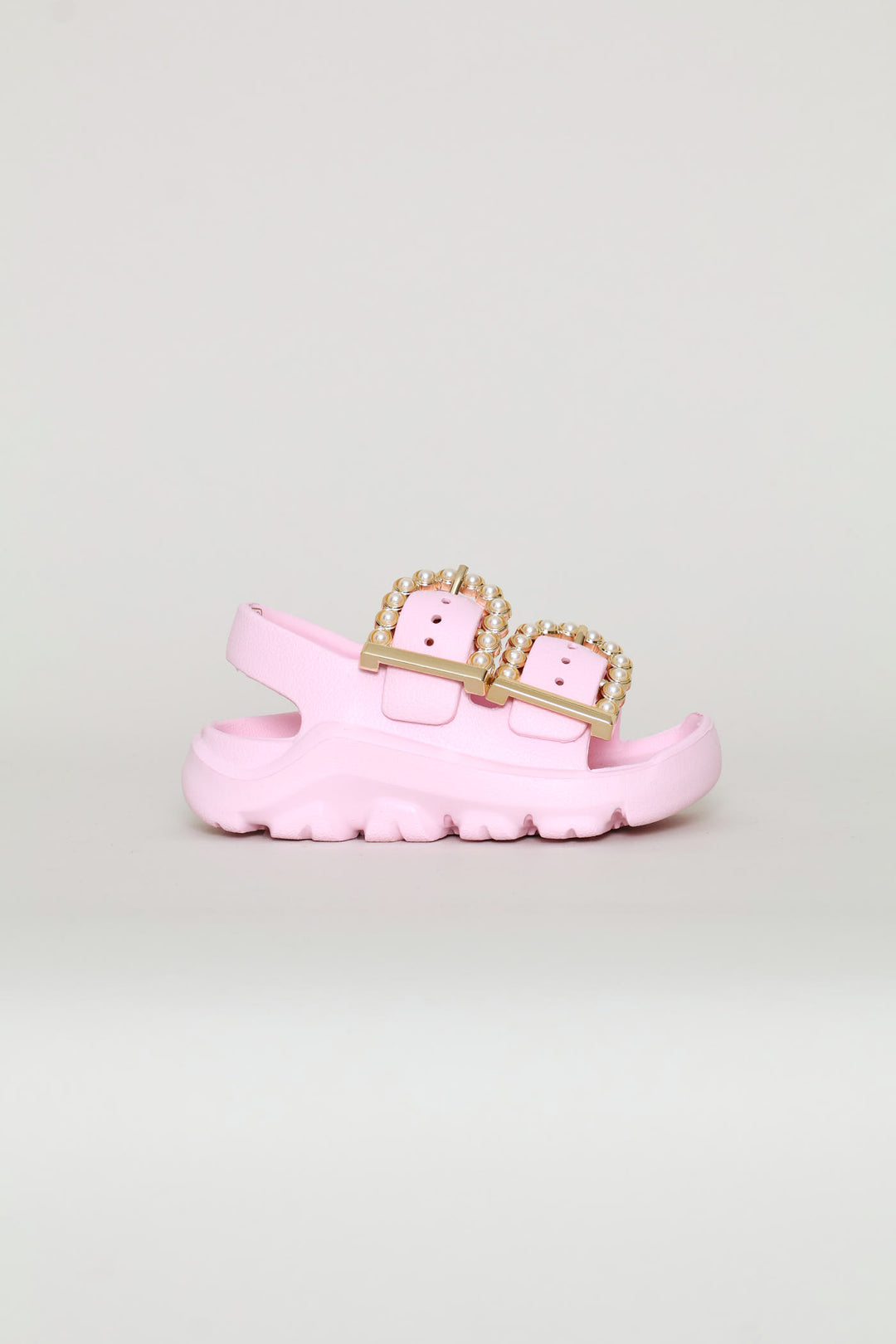 Pre-Girls Moulded Health Sandal - Light Pink