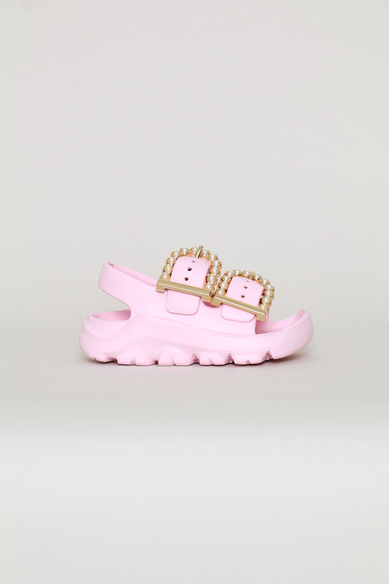 Pre-Girls Moulded Health Sandal - Light Pink
