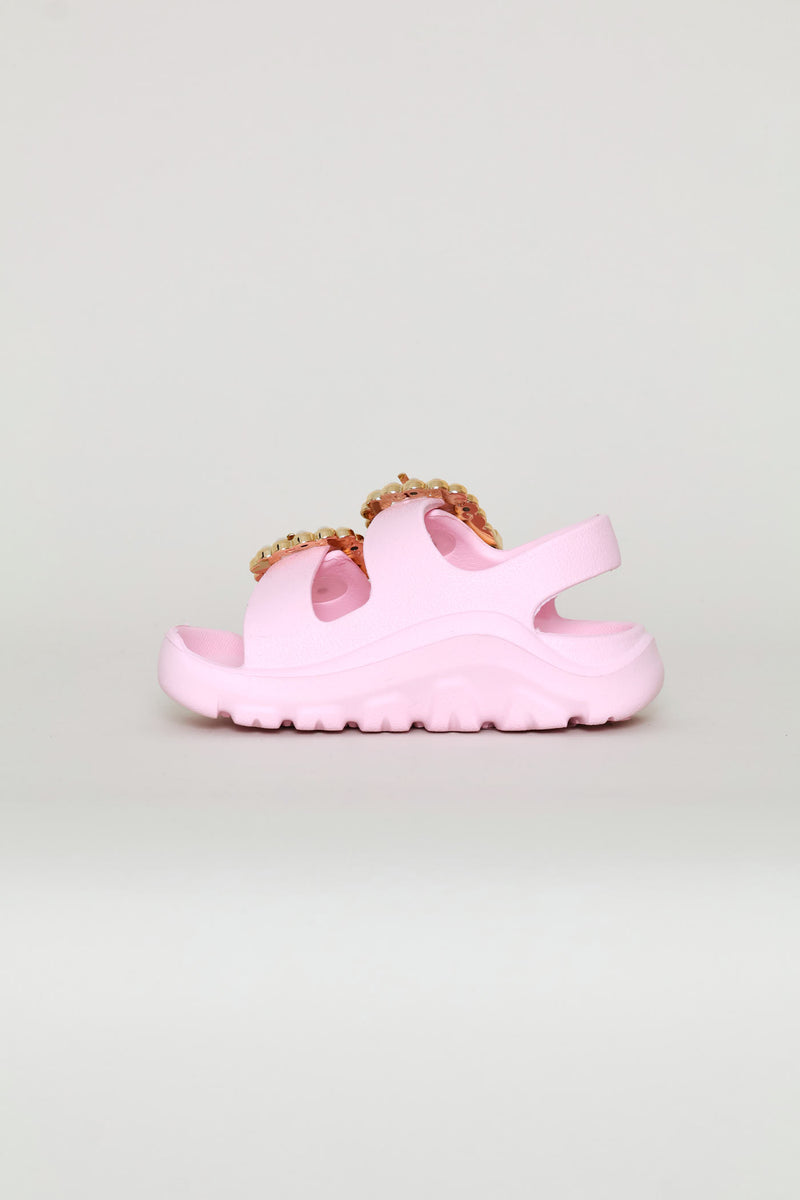 Pre-Girls Moulded Health Sandal - Light Pink