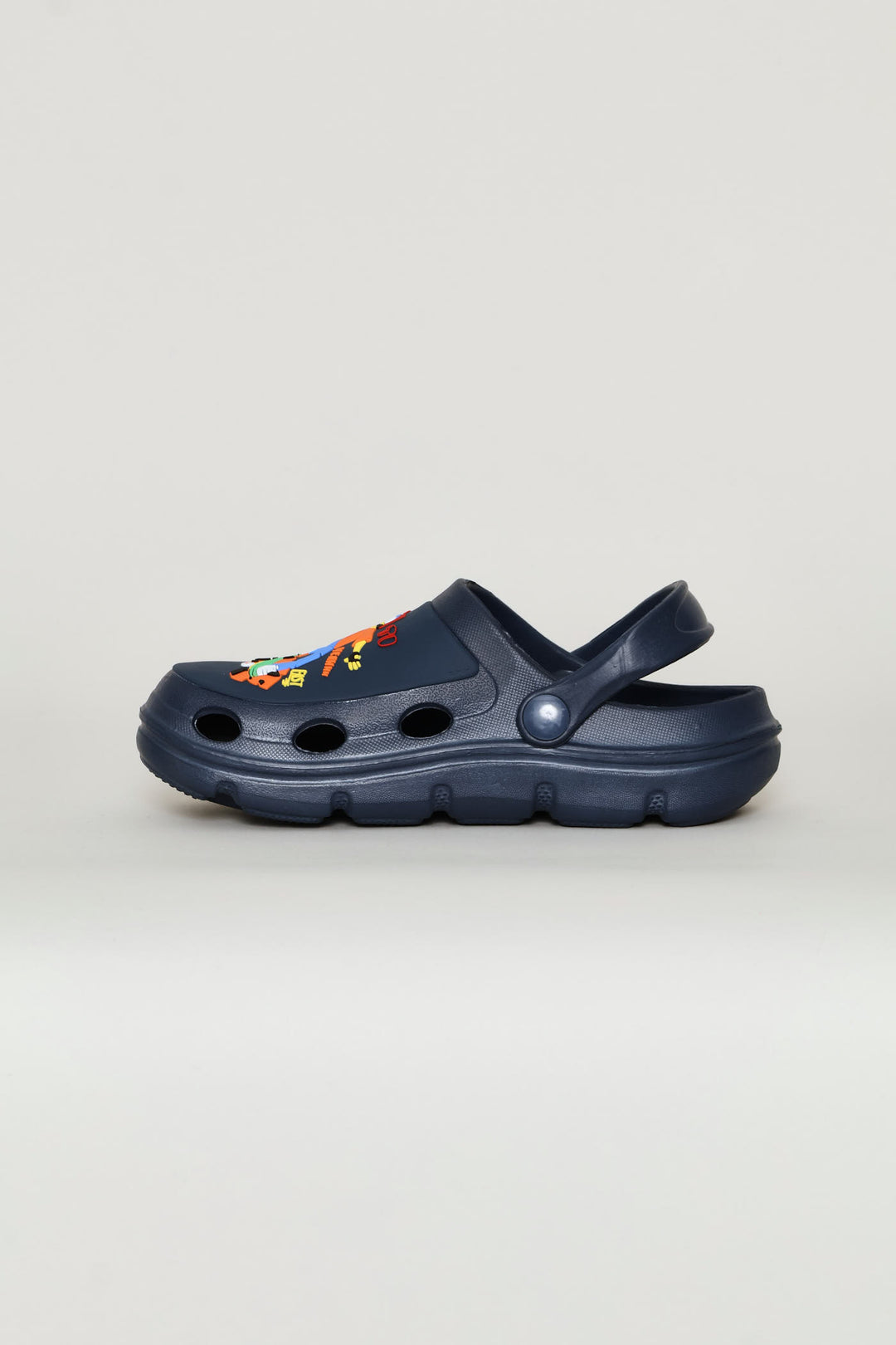 Boys Skater Rubber Clog - Navy