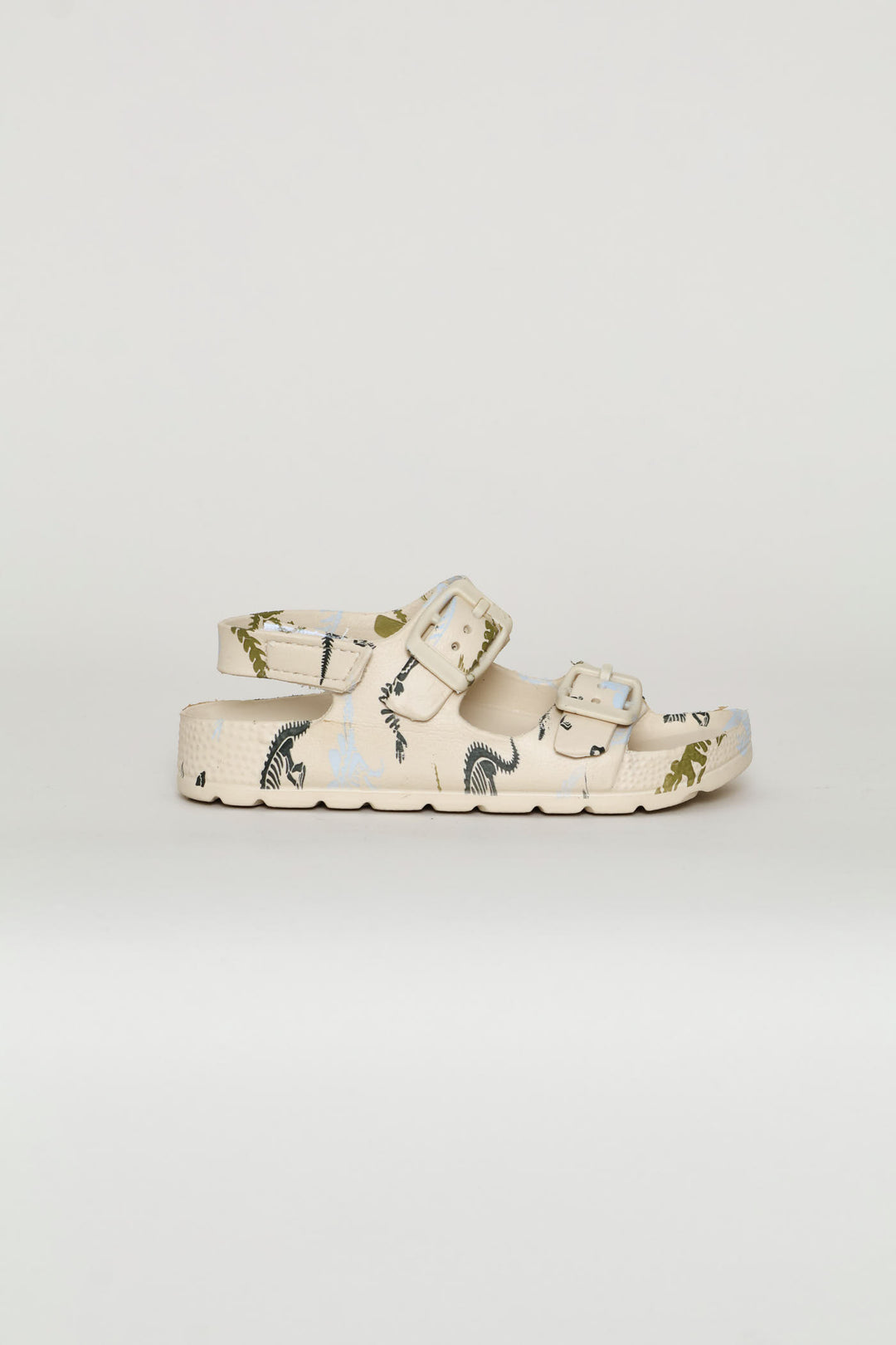 Pre-Boys Moulded Dino Sandal - Stone