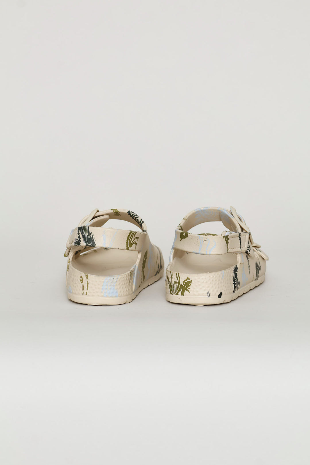 Pre-Boys Moulded Dino Sandal - Stone