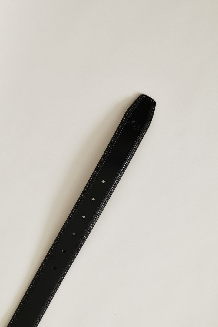 Reversible Theo Belt - Black/Brown