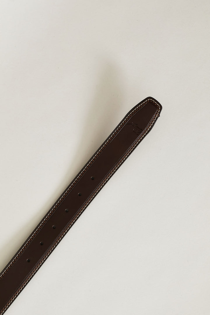 Reversible Theo Belt - Black/Brown