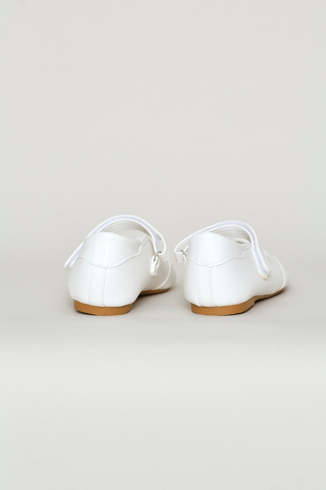 Girls Mary-Jane Sports Pump - White