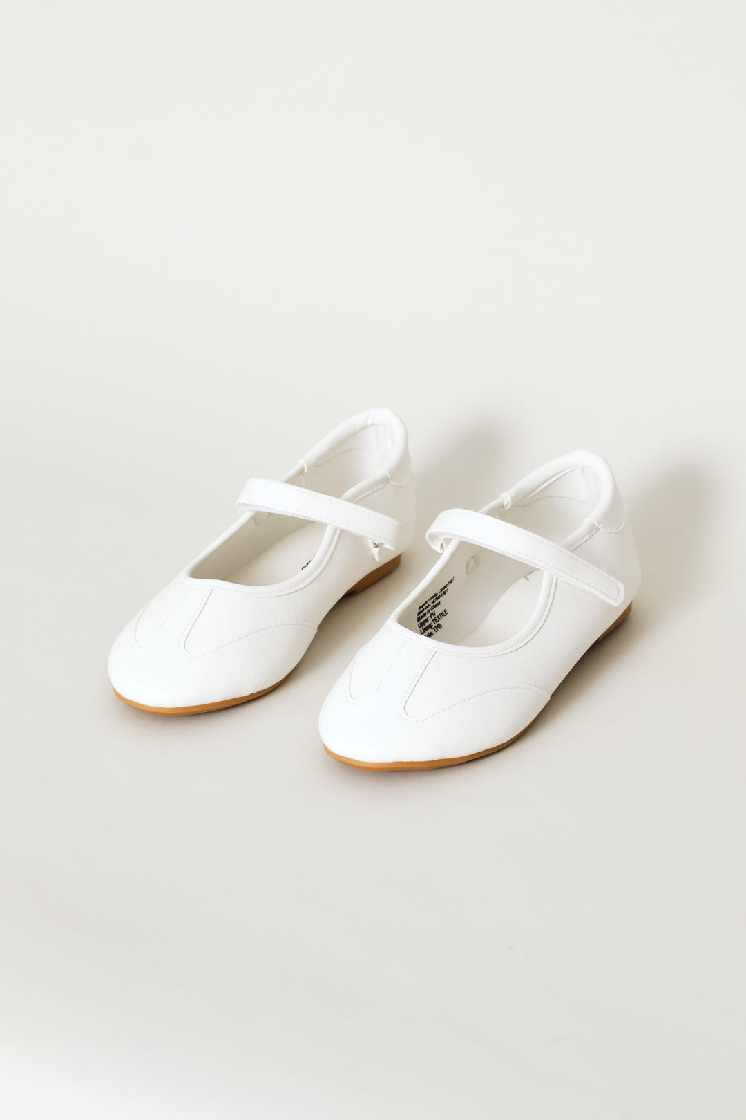 Girls Mary-Jane Sports Pump - White
