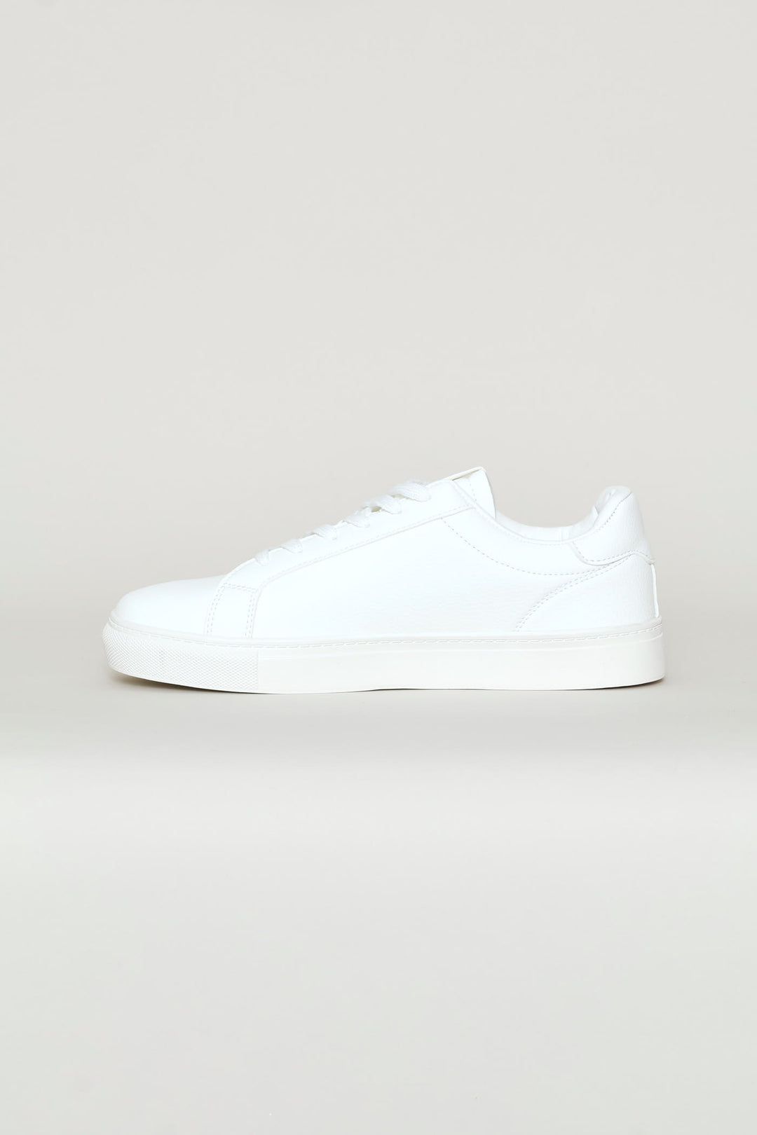 Basic Lace Up Sneaker - White