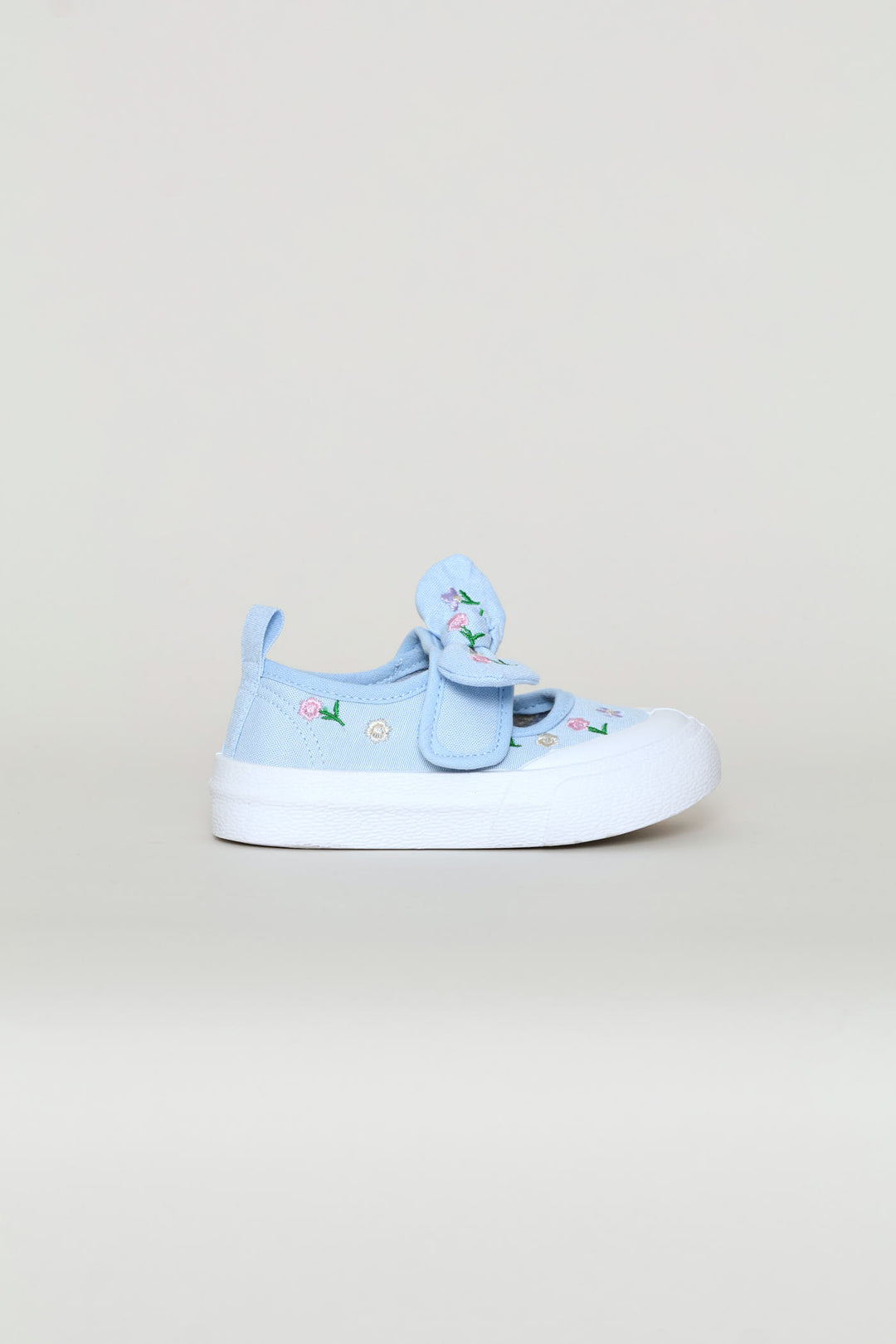 Pre-Girls Chambray Slip On Sneaker - Blue