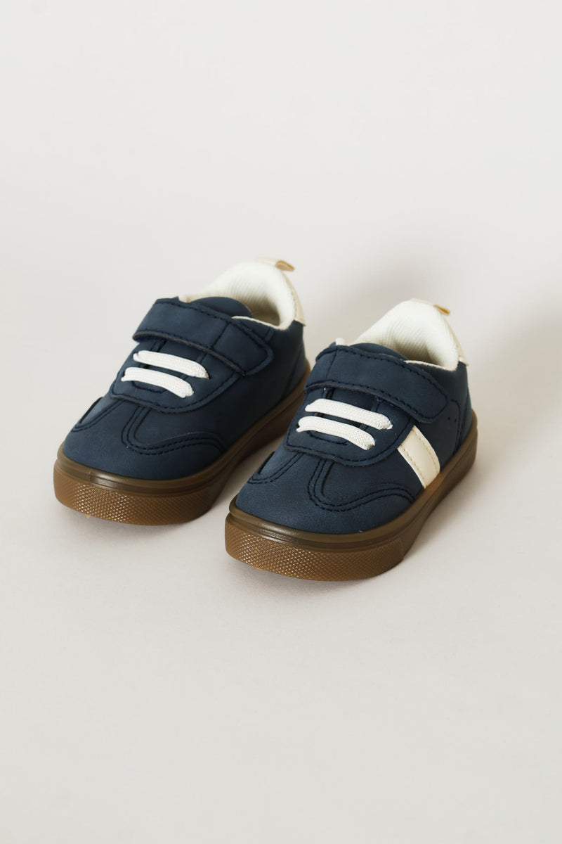 Baby Boys Fashion Sneaker - Navy/White