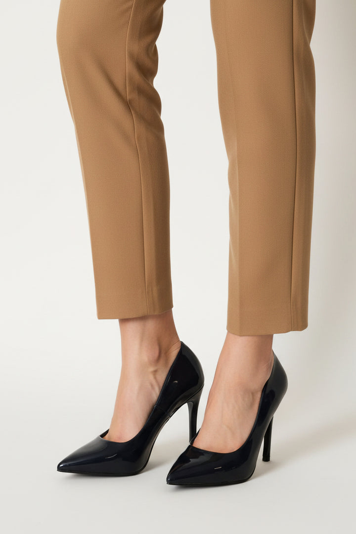 Patent Pointy Heel - Navy
