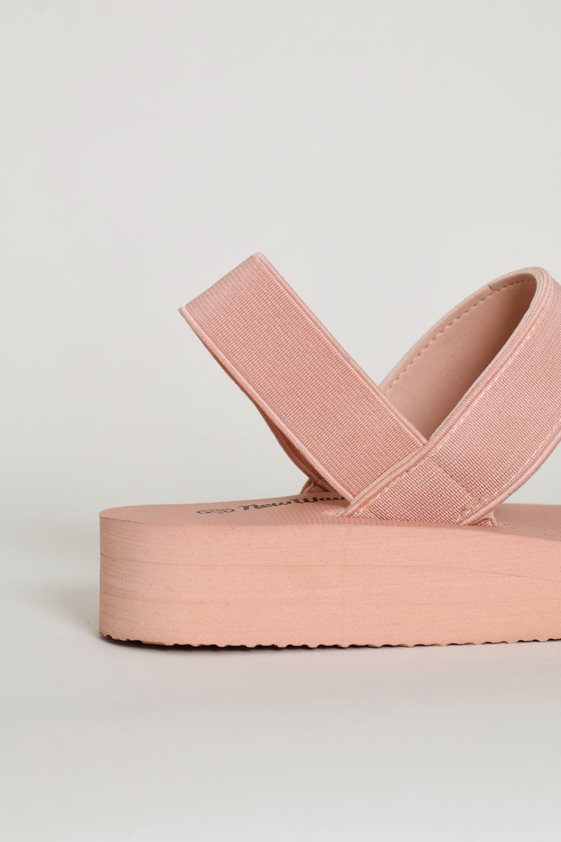 Girls Eva Wedge Sandal - Pink