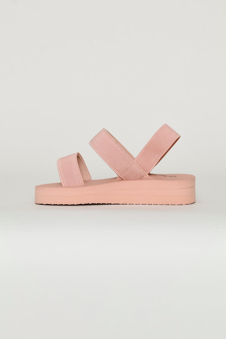 Girls Eva Wedge Sandal - Pink