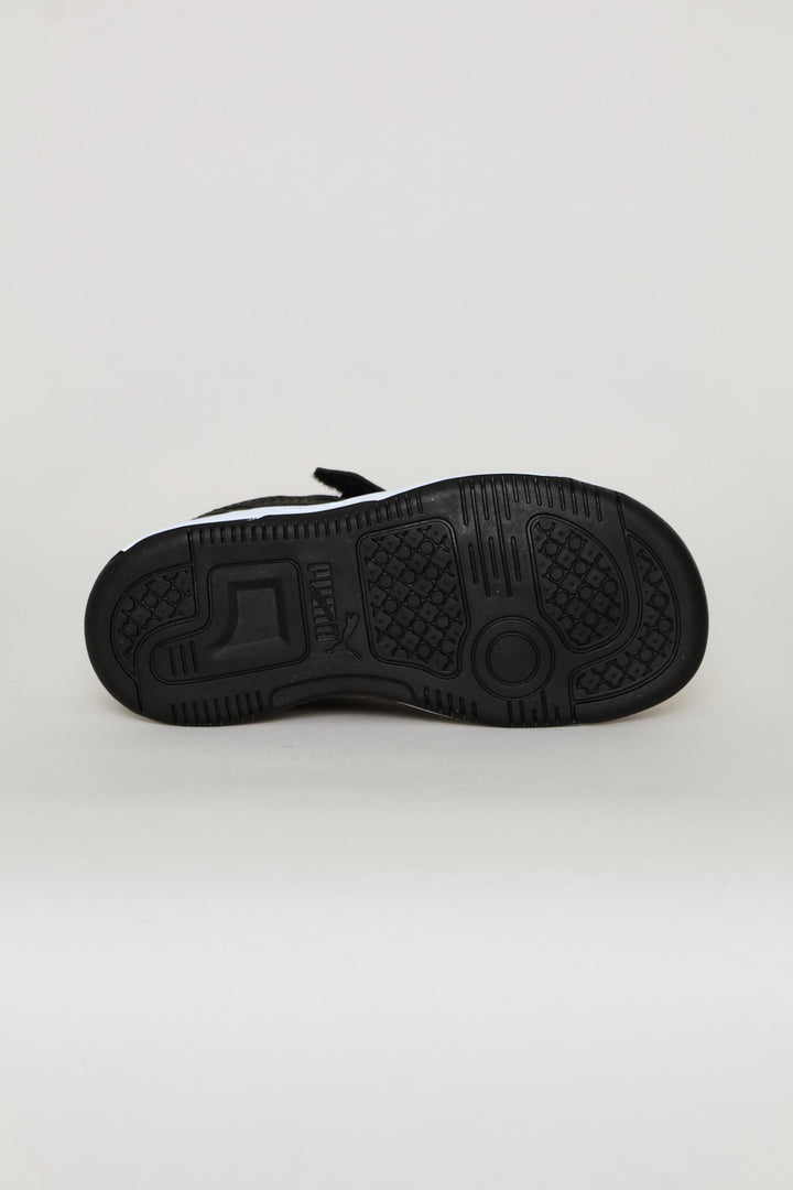 Pre-Boys Rebound Slam Lo Ac Plus Sneaker - White/Black