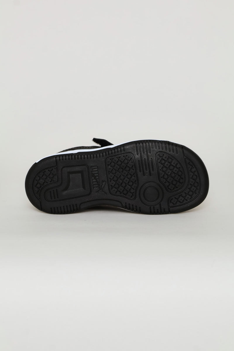 Pre-Boys Rebound Slam Lo Ac Plus Sneaker - White/Black