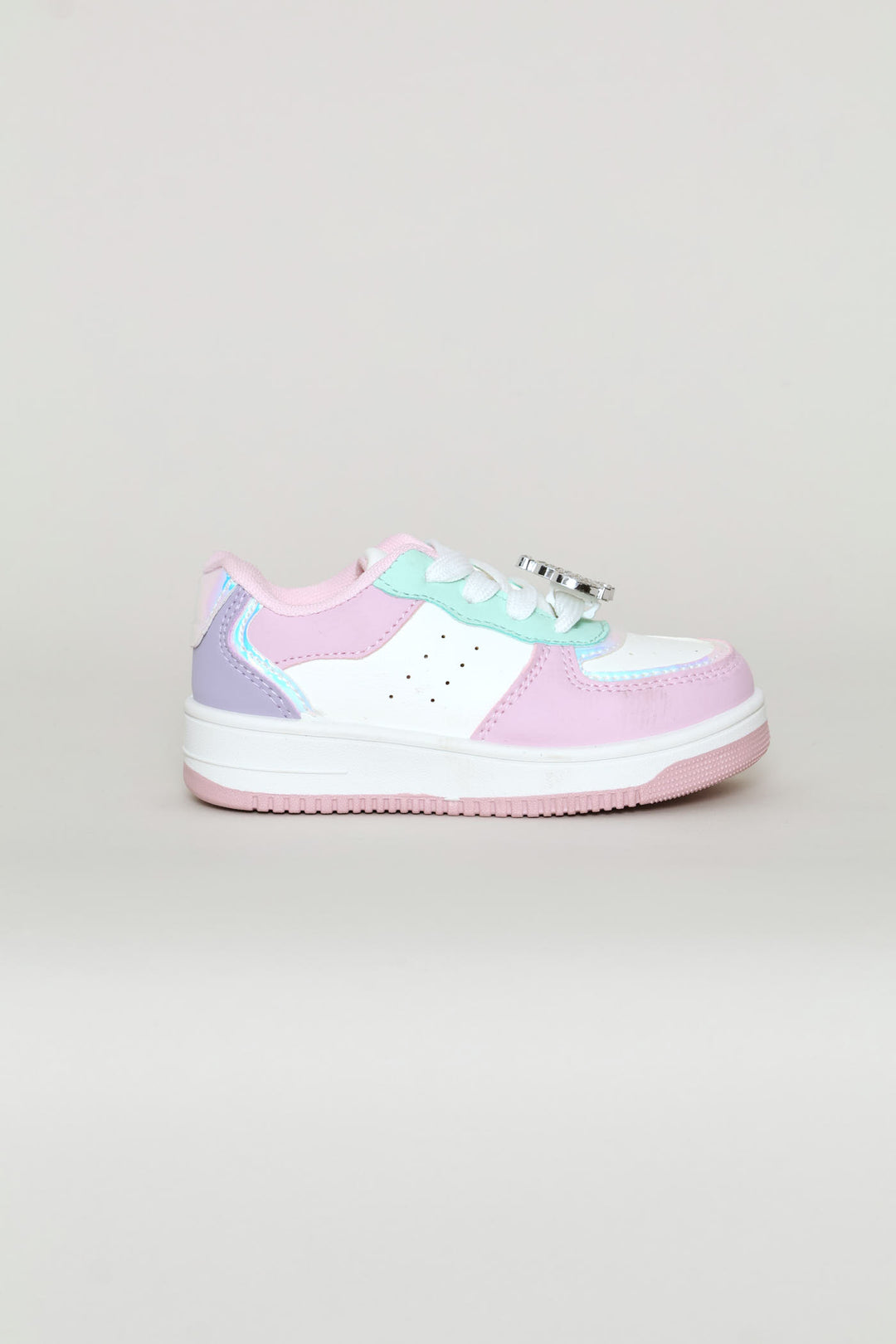 Pre-Girls Multi Crown Court Sneaker - Multi