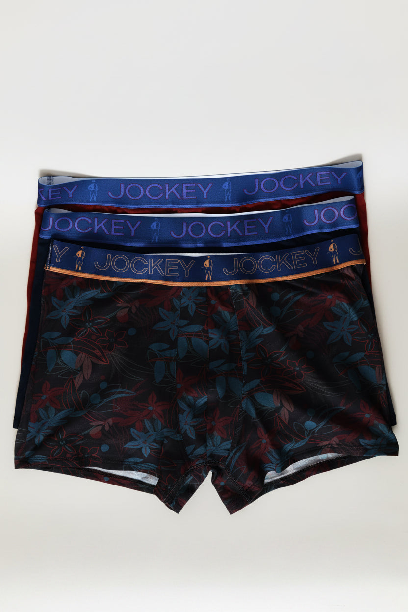 3 Pack Exclusive Fashion Trunk - Navy