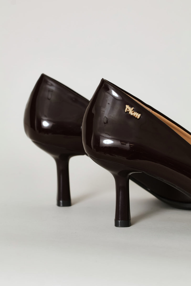 Patent Heel - Chocolate