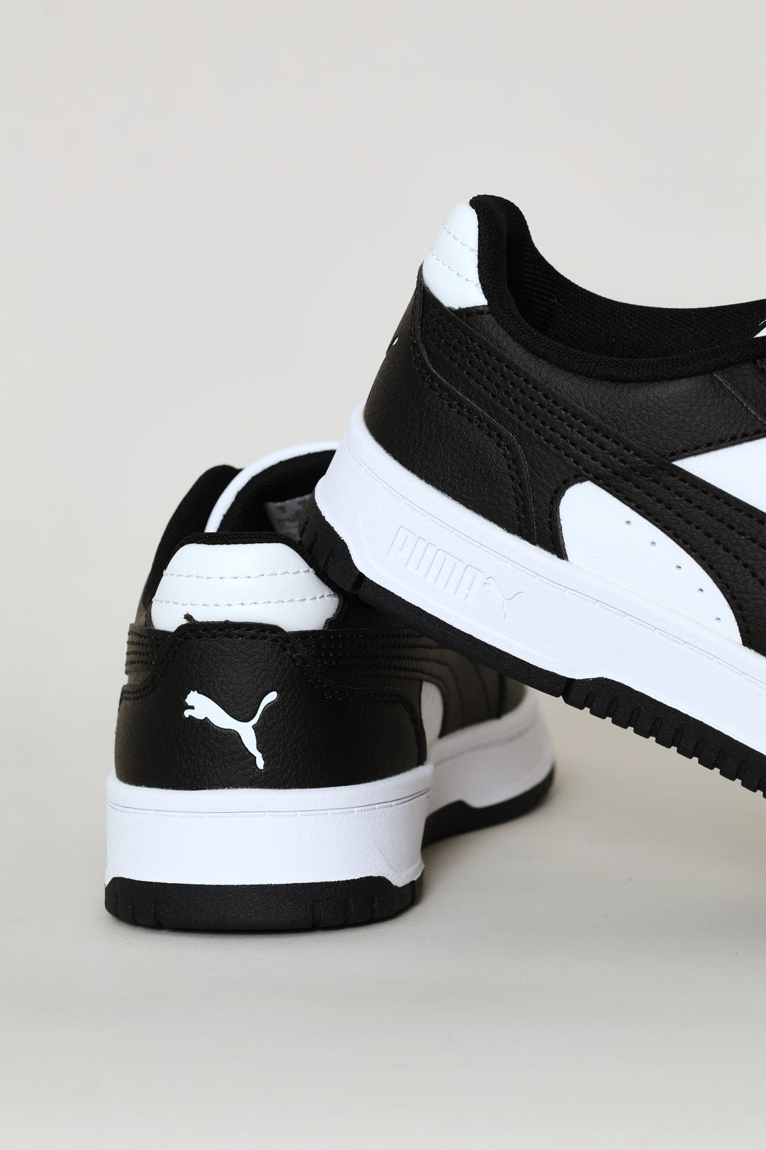 Boys Rebound Slam Lo Jr Sneaker - White/Black