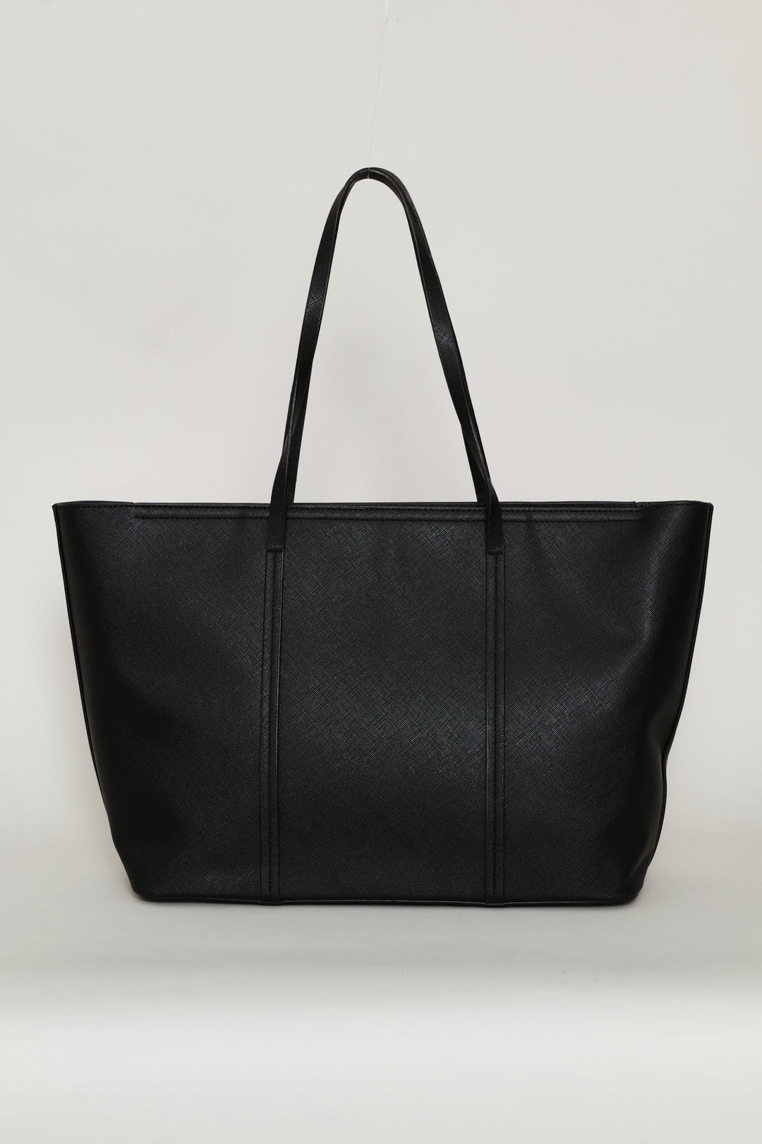 Strap Detail Shopper - Black