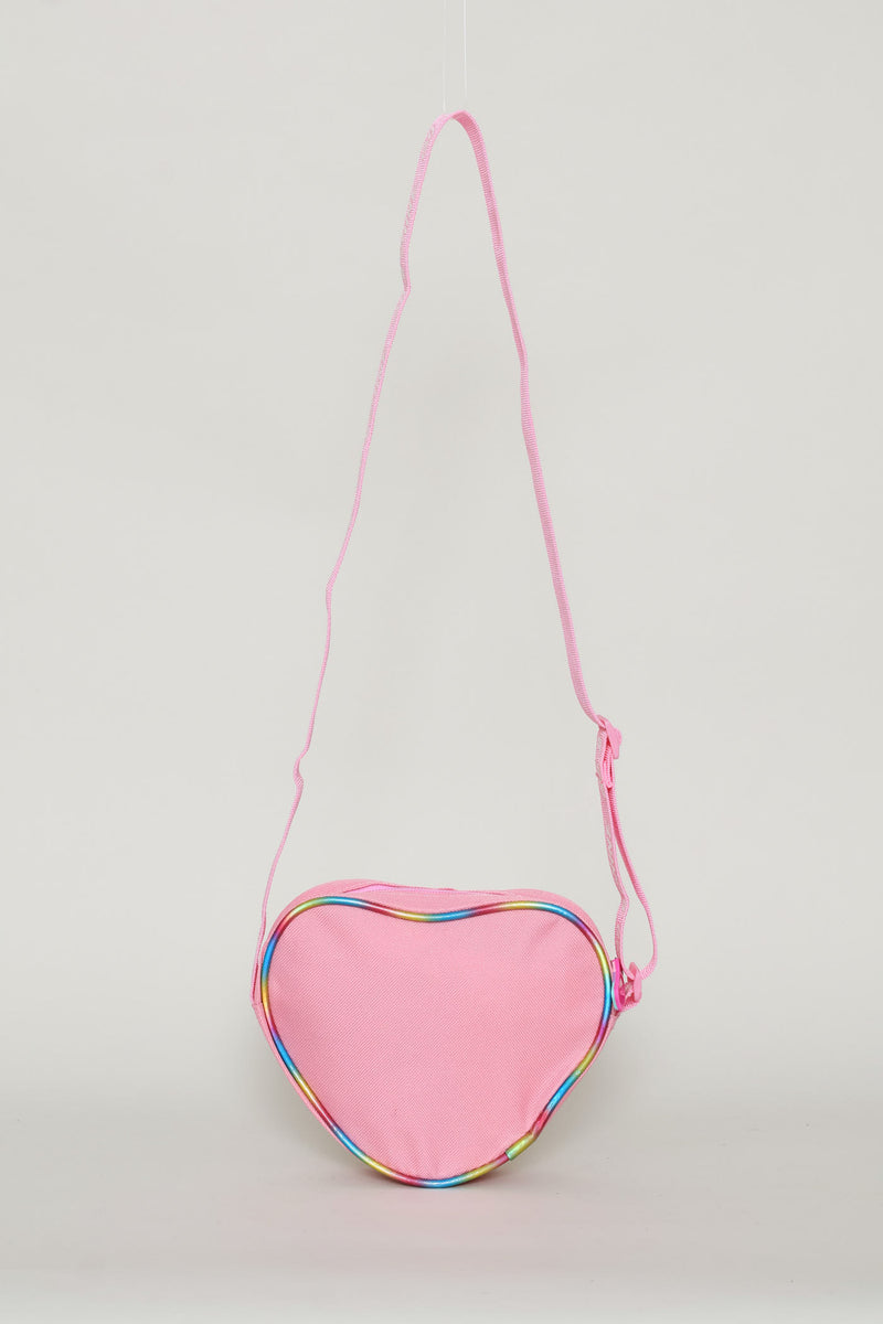 Pre-Girls Heart Unicorn Sling Bag - Pink