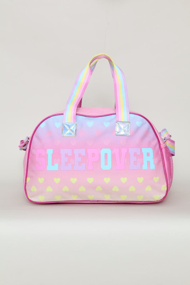 Girls Sleepover Duffelbag - Pink