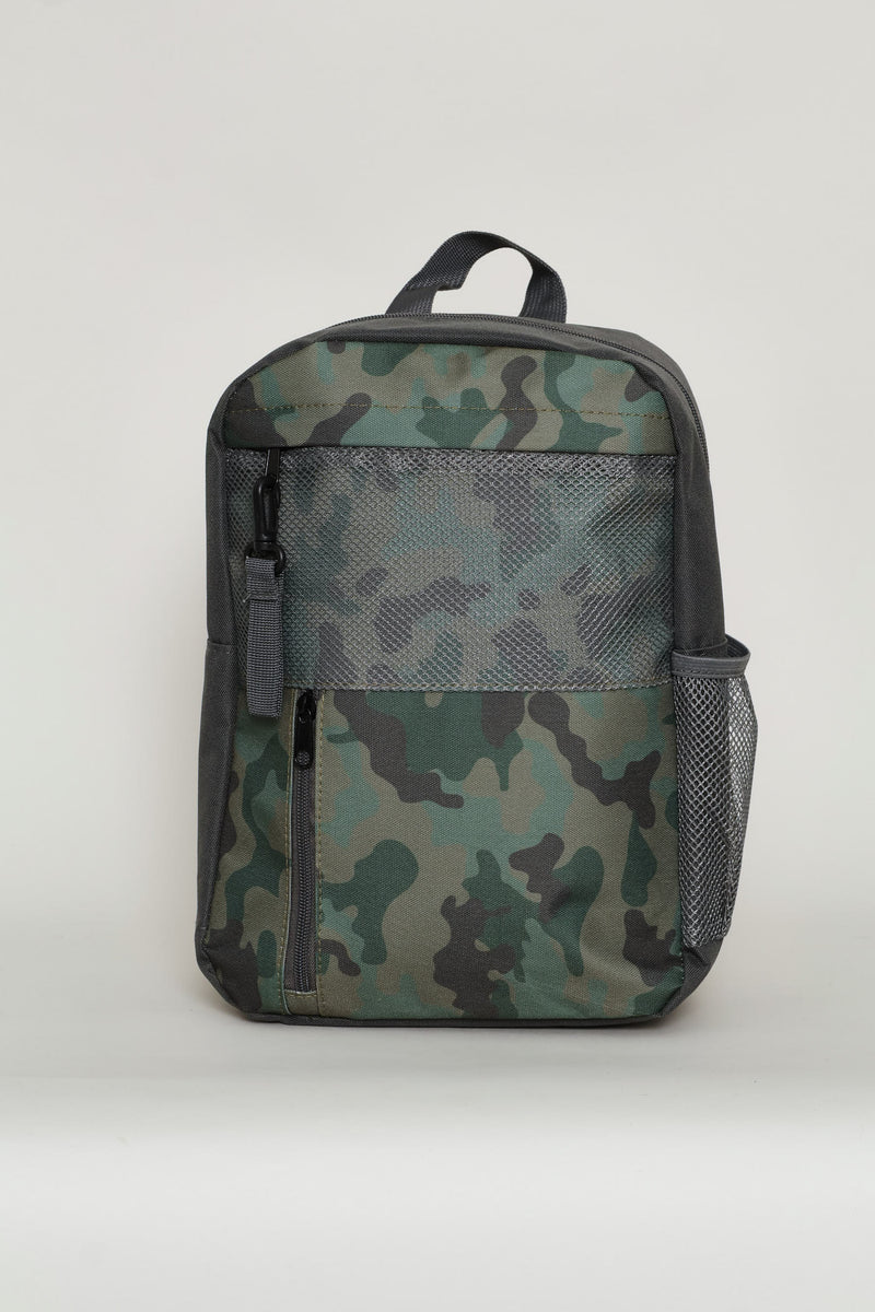 Boys Camo Backpack