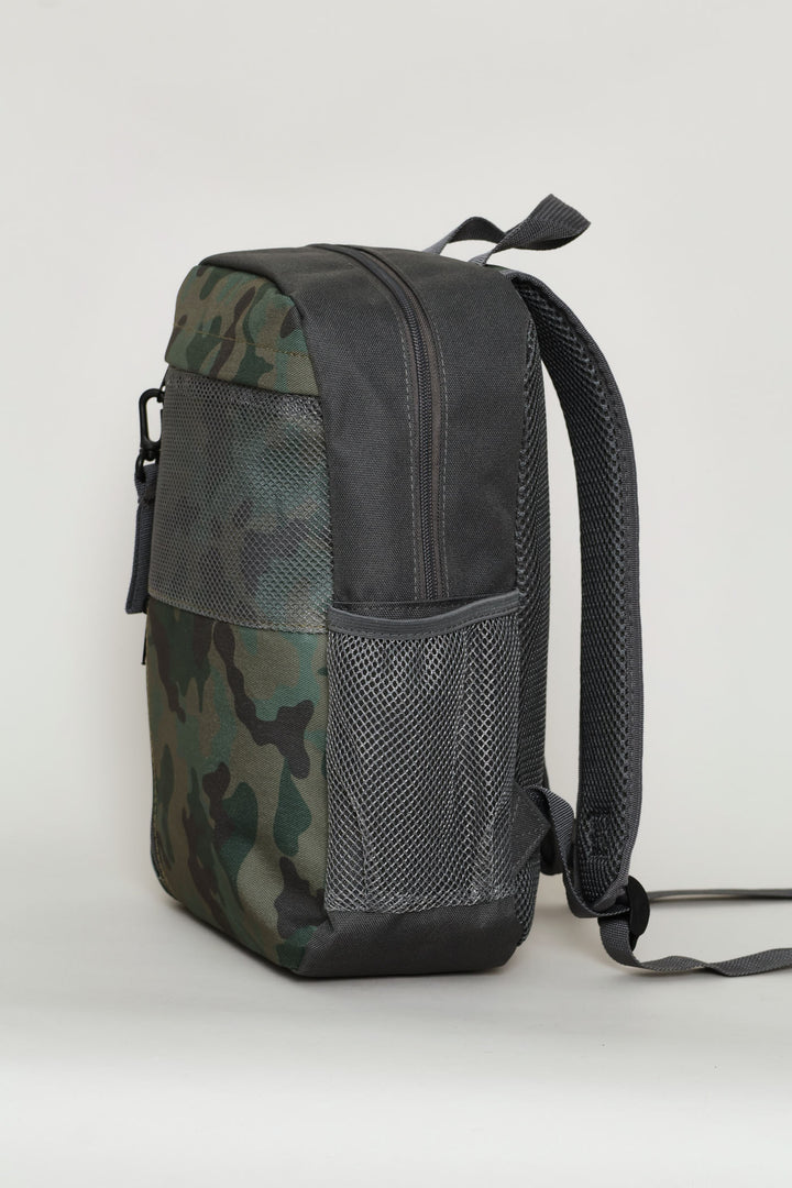 Boys Camo Backpack