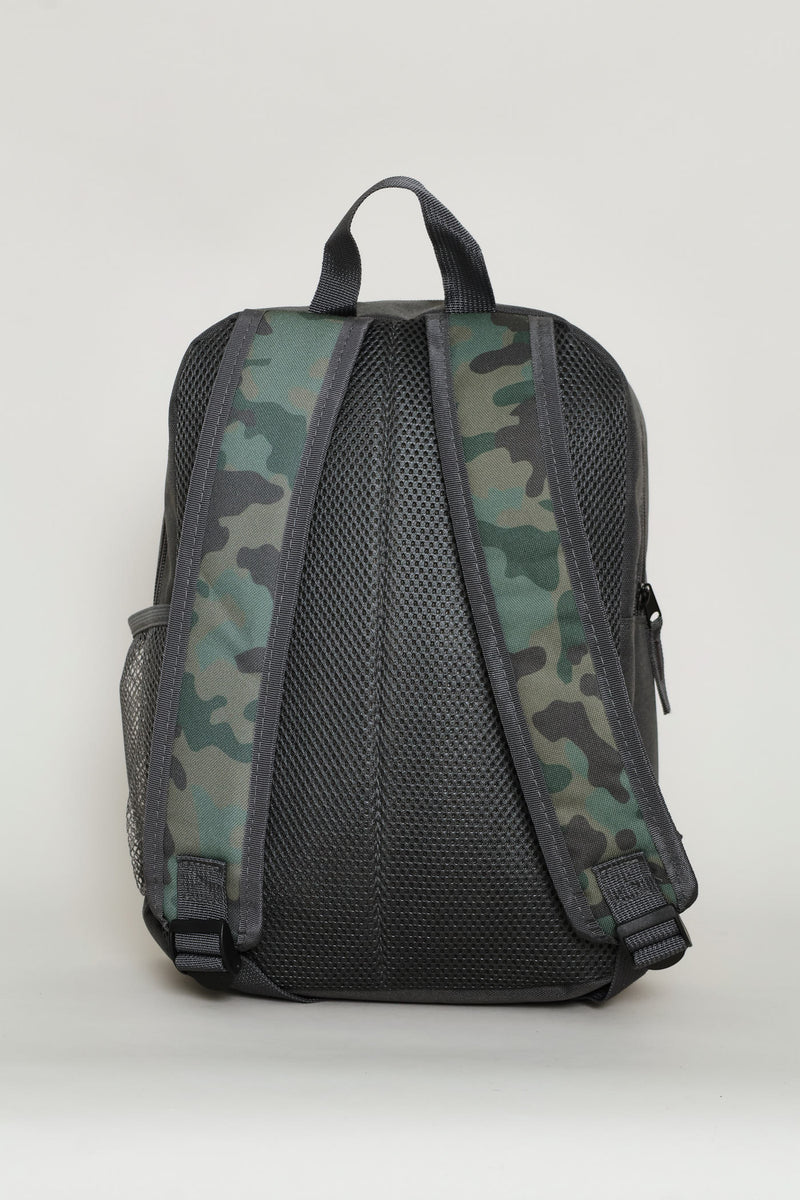 Boys Camo Backpack