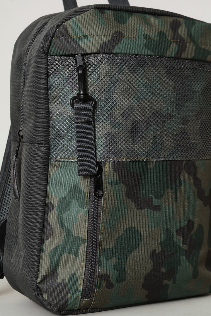 Boys Camo Backpack